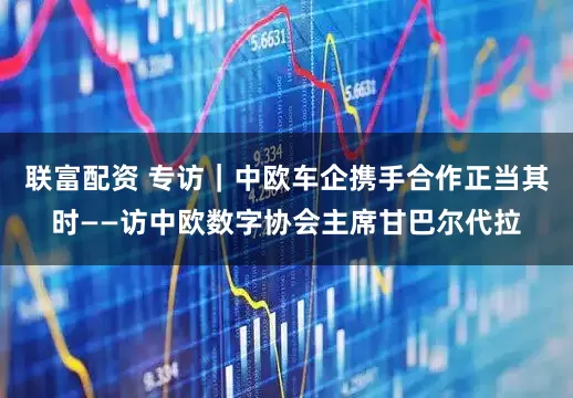 联富配资 专访｜中欧车企携手合作正当其时——访中欧数字协会主席甘巴尔代拉